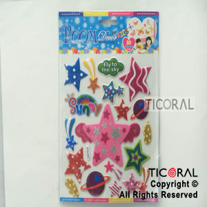 STICKER ESTRELLAS GIBRE GRANDES (25X17CM) HS5654-1 x 12